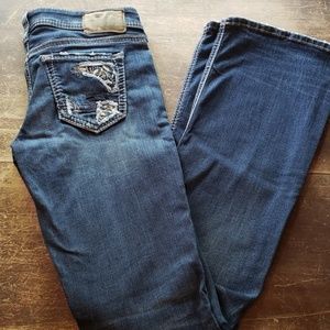 Silver brand "Tuesday" Bootcut Jean's W 28 x L 35